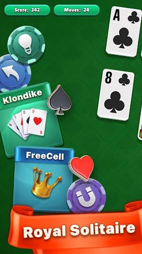 Royal Solitaire: Card Games
