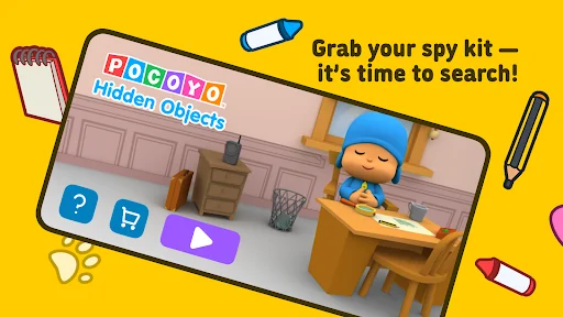Pocoyo and the Hidden Objects. screenshot 2