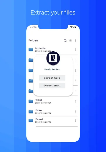 Extract Zip File