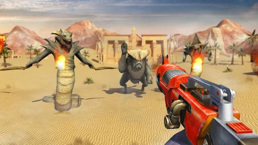 Alien Attack Shooting Game 3D