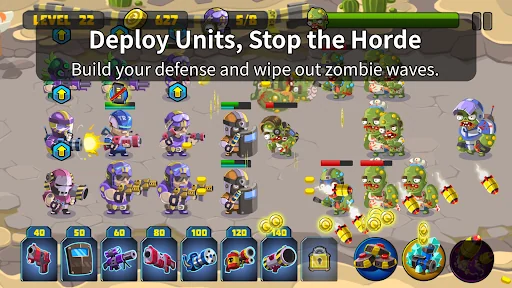 Army vs. Zombies screenshot 1
