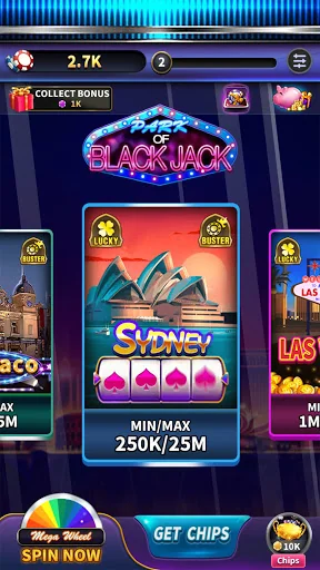 Blackjack 21 offline games screenshot 4