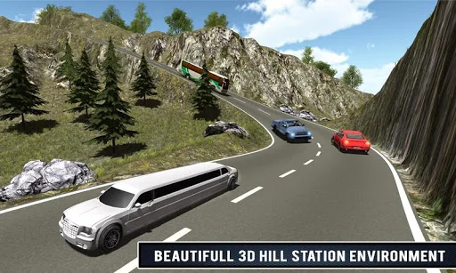 Up Hill Limo Off Road Car Rush