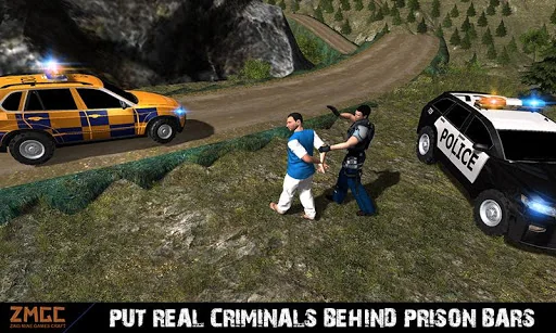 Police Car Chase Simulator 3D