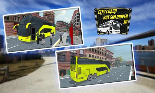 Coach Bus Sim Driver 3D screenshot 2
