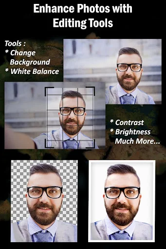 Passport Size Photo Editor screenshot 2