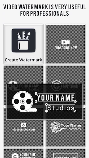 Video Watermark - Create & Add