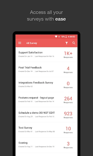 Zoho Survey screenshot 1