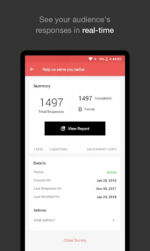 Zoho Survey screenshot 2