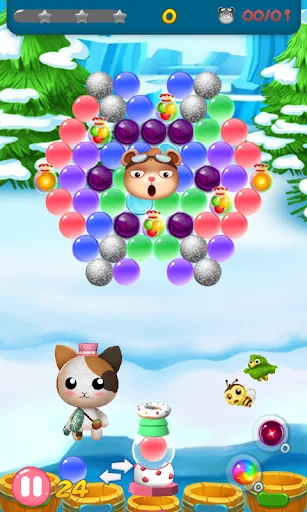 Pet Pop Bubble Shooter screenshot 3
