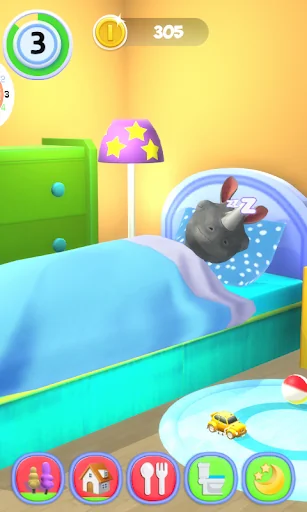 Talking Rhino: My Virtual Pet