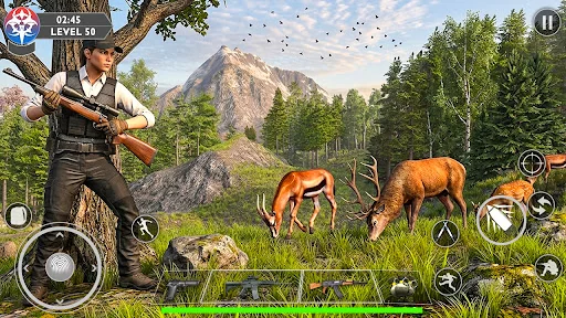 Deer Hunt Gun Games Offline
