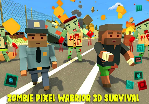 Zombie Pixel Warrior 3D- The L screenshot 3