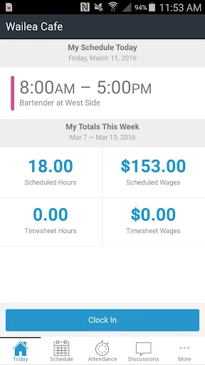 ZoomShift Employee Scheduling screenshot 1