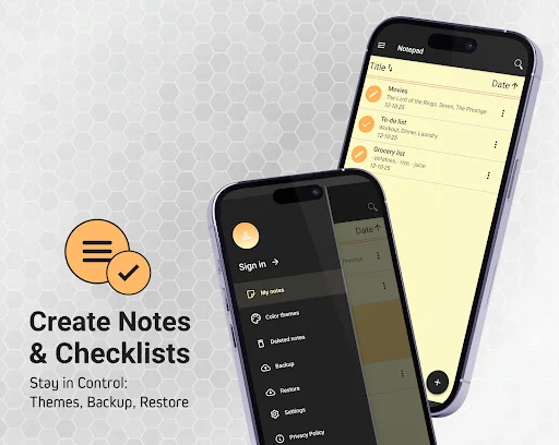 Notepad – Notes and To Do List