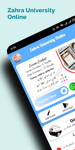 Zahra University Programs