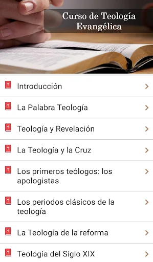 Curso de Teología Evangélica screenshot 1