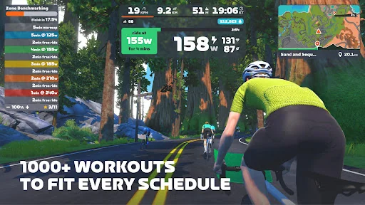 Zwift: Indoor Cycling Fitness screenshot 4
