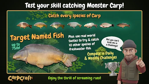 Carpcraft: Carp Fishing screenshot 2