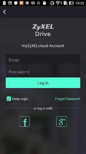 ZyXEL Drive screenshot 2