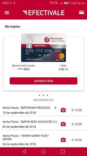 Efectivale Móvil