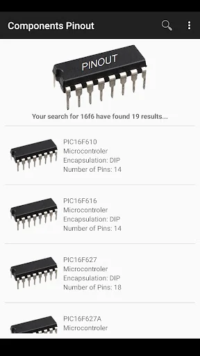 Electronic Component Pinouts screenshot 2