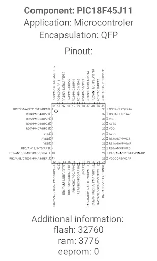 Electronic Component Pinouts screenshot 3