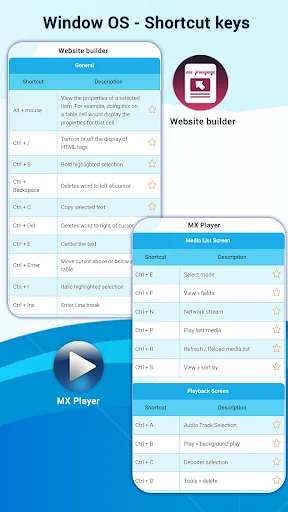 Computer keyboard shortcut key screenshot 4