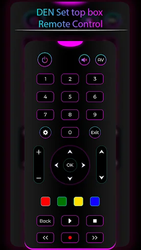 DEN Set Top Box Remote