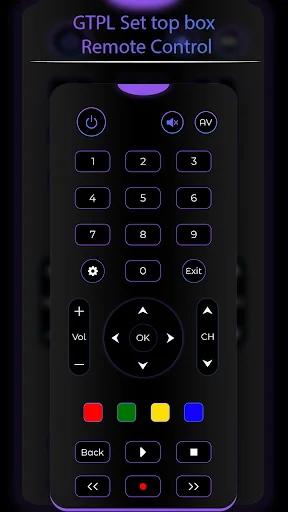 GTPL Set Top Box Remote
