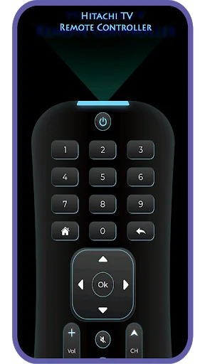 Hitachi TV Remote Controller