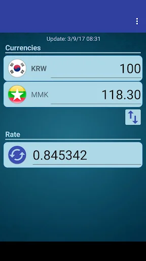 S Korea Won x Myanmar Kyat