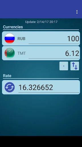 RUS Ruble x Turkmenist N Manat
