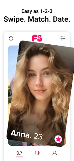 F3: Dating, Meet, Chat screenshot 1