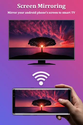 Miracast for Android to tv : W screenshot 1