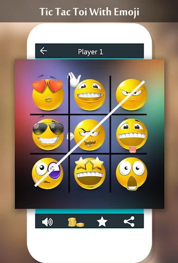 Tic Tac Toe With Emoji