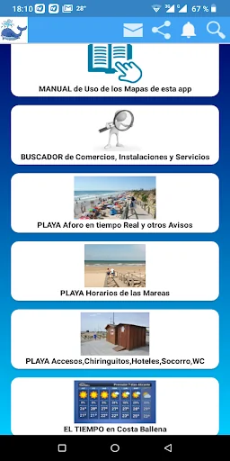 Costa Ballena. Playa, Turismo,