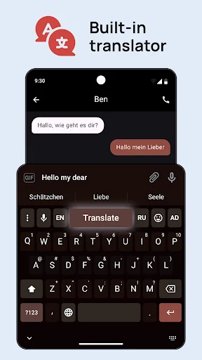 Translator Keyboard CosySay screenshot 1
