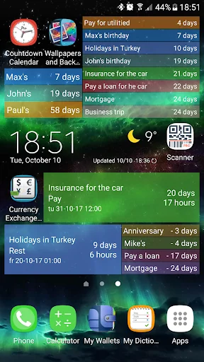 Countdown Calendar screenshot 3