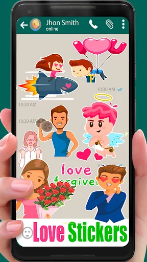 WASticker Love Story Stickers
