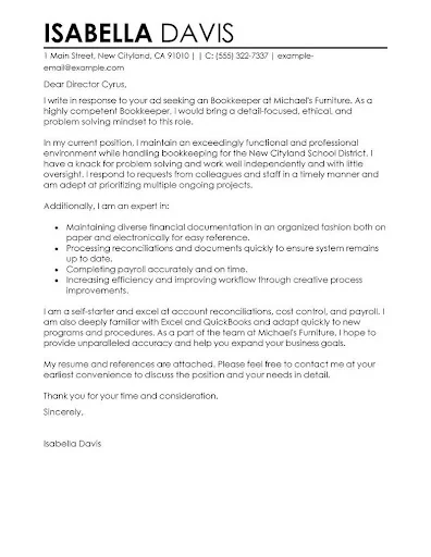 Cover Letter Samples screenshot 2