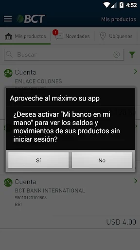 Enlace BCT Mi banco en mi mano screenshot 4