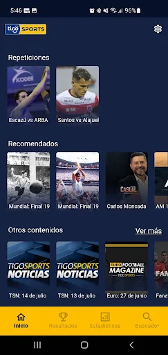 Tigo Sports Costa Rica screenshot 3