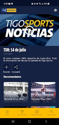 Tigo Sports Costa Rica screenshot 4