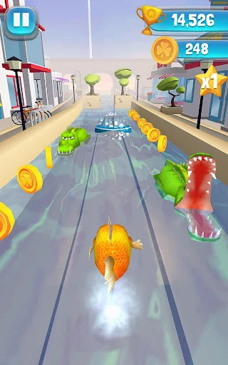 Run Fish Run 2: Runner Games screenshot 2