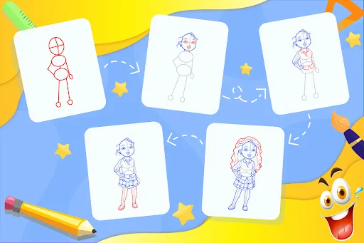 Learn to Draw Girl Characters