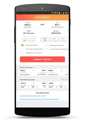 IRCTC Rail Connect screenshot 3