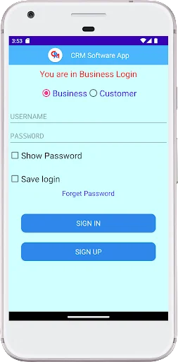 CRM Software App