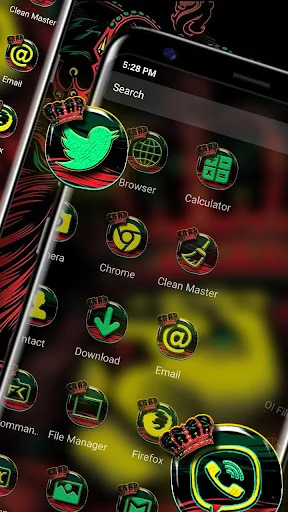 Crown Lion Launcher Themes screenshot 3