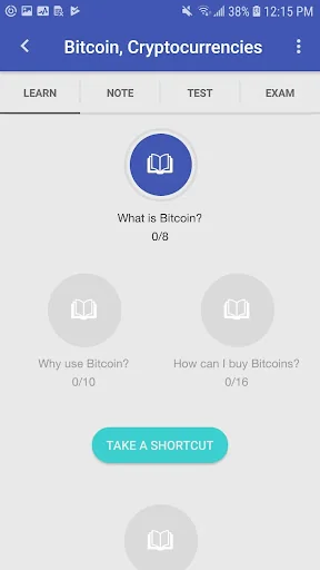 Crypto School - Learn Bitcoin screenshot 2